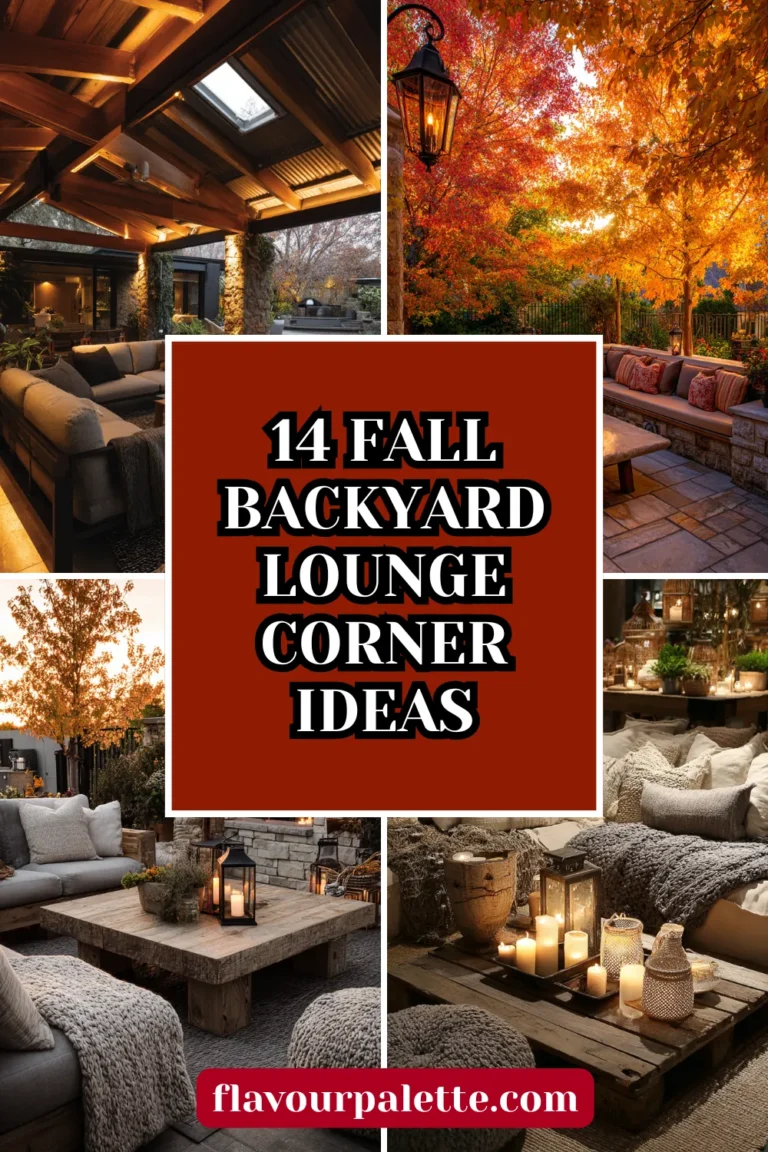 14 Fall Backyard Lounge Corner Ideas 1 14 Fall Backyard Lounge Corner Ideas