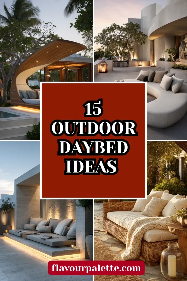 15 Outdoor Daybed Ideas for Ultimate Relaxation 21 15 Outdoor Daybed Ideas for Ultimate Relaxation