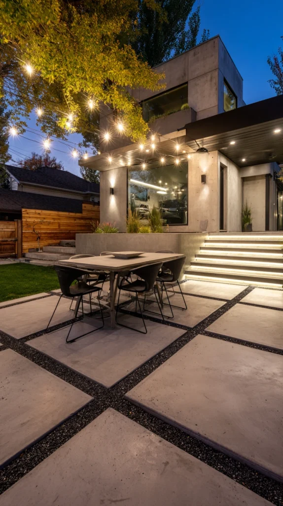 14 Genius Backyard Concrete Patio Ideas to Try This Year 6 cg 5 1