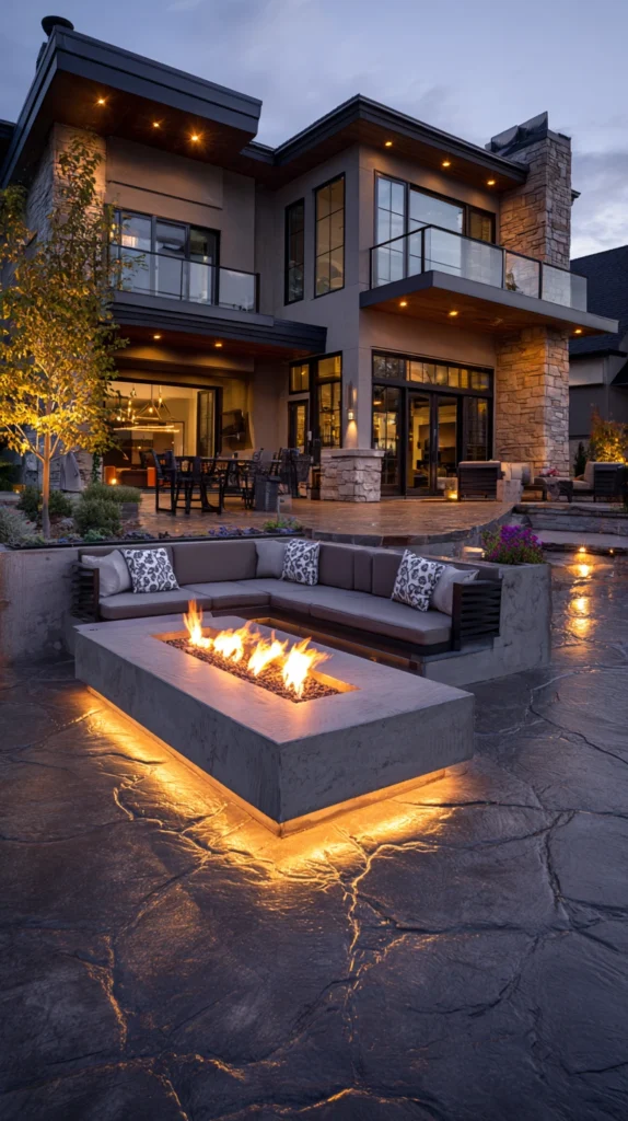 14 Genius Backyard Concrete Patio Ideas to Try This Year 7 cg 6 1
