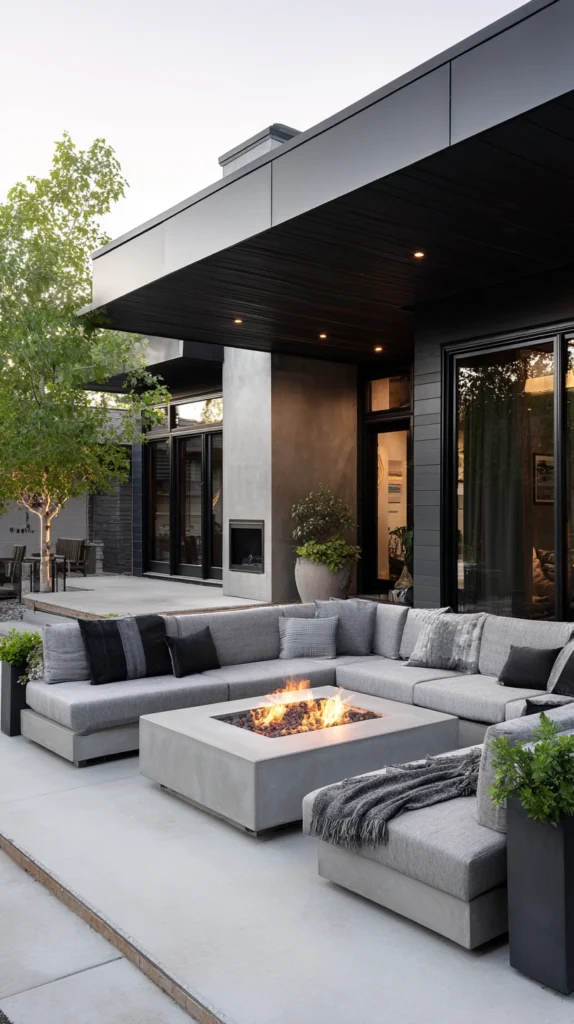14 Genius Backyard Concrete Patio Ideas to Try This Year 8 cg 7 1
