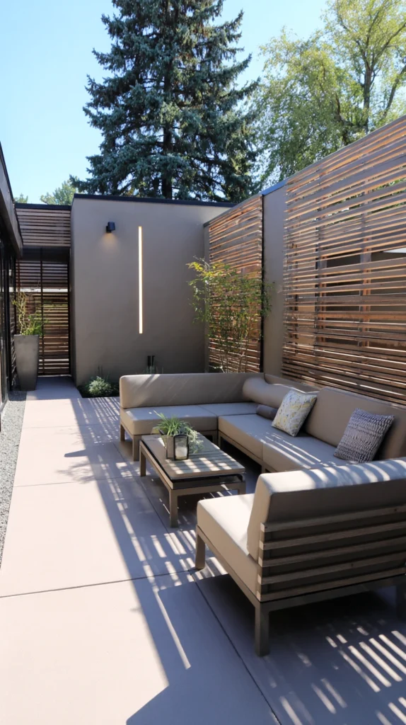 14 Genius Backyard Concrete Patio Ideas to Try This Year 10 cg 9 1
