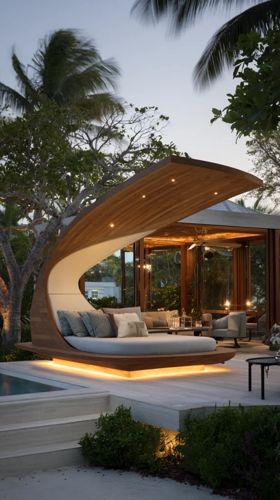 15 Outdoor Daybed Ideas for Ultimate Relaxation 16 de 15