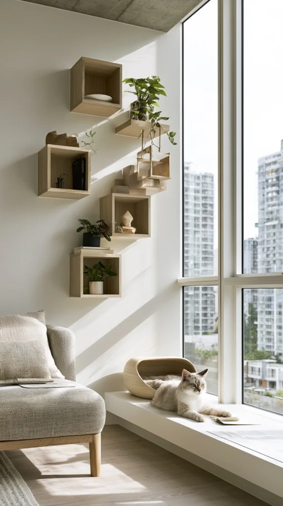 15 Japandi Cat Corner Ideas 14 dg 13