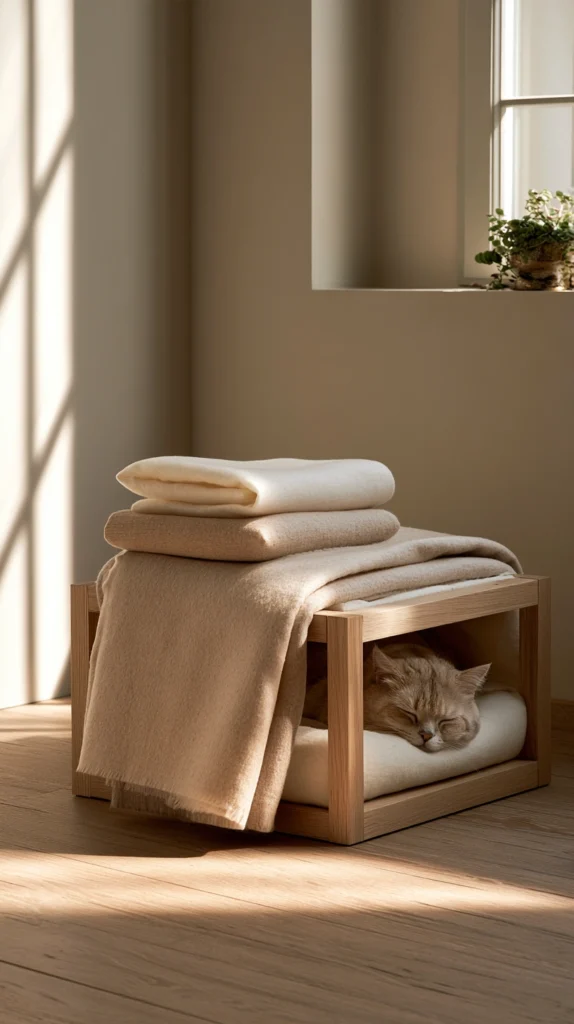 15 Japandi Cat Corner Ideas 15 dg 14