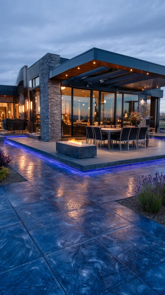 15 Cement Patio Ideas for Your Backyard 16 ed 15