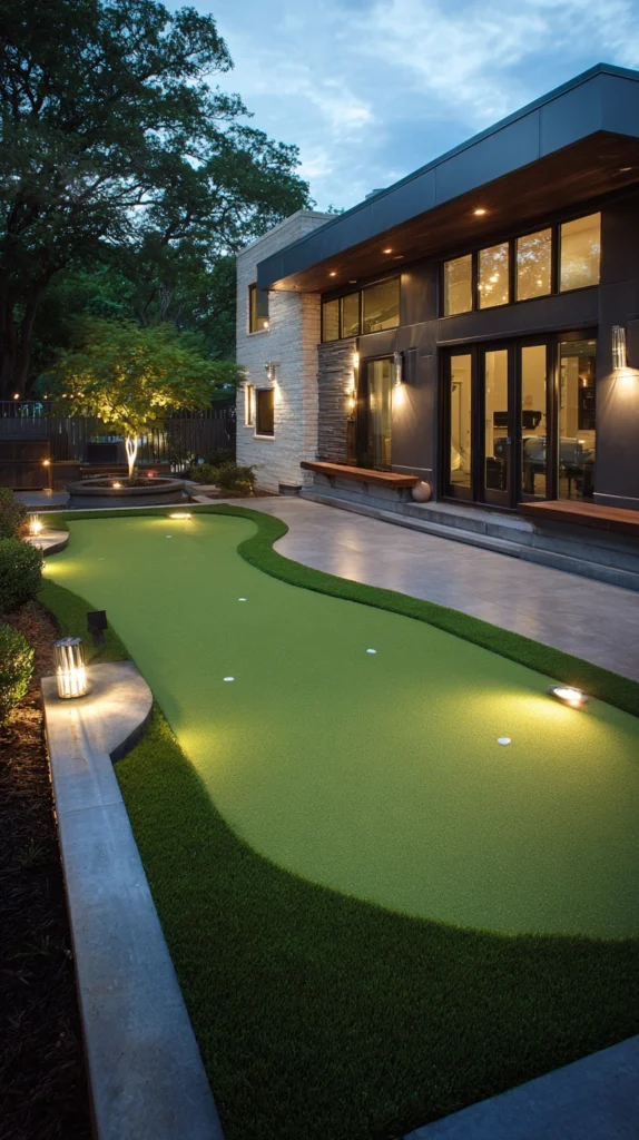 15 Backyard Golf Ideas to Upgrade Your Outdoor Space 2 fd 1 2