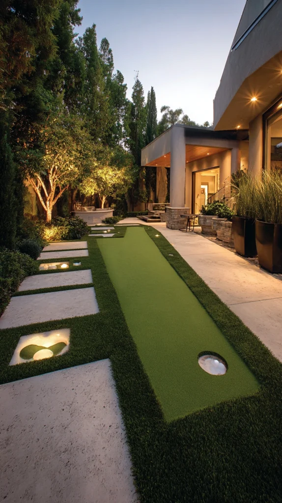 15 Backyard Golf Ideas to Upgrade Your Outdoor Space 3 fd 2 2