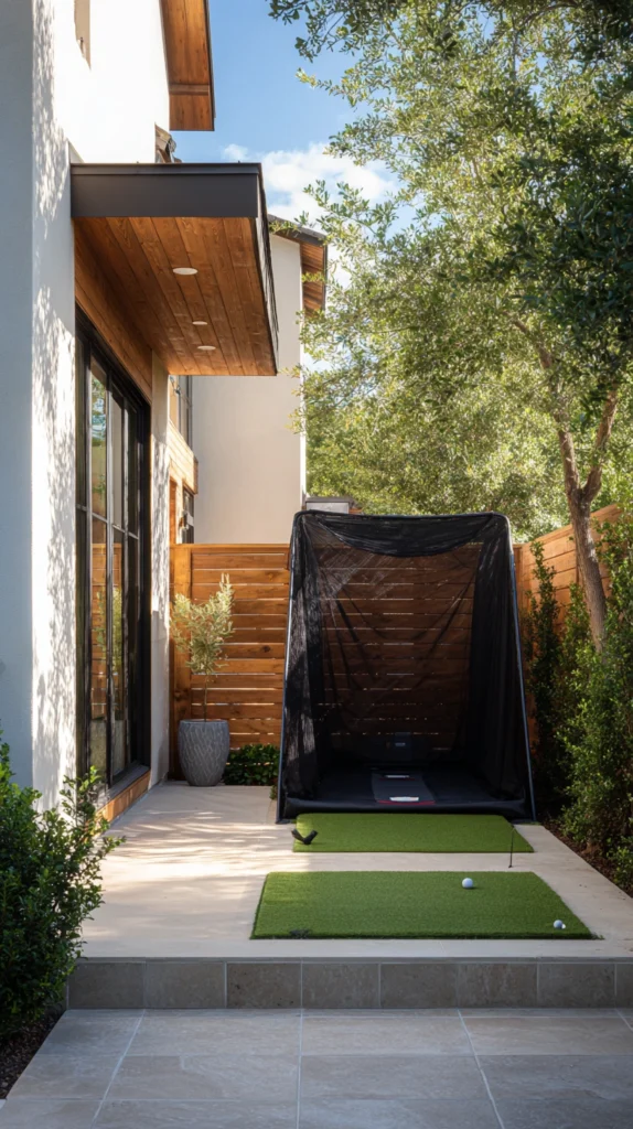 15 Backyard Golf Ideas to Upgrade Your Outdoor Space 4 fd 3 2