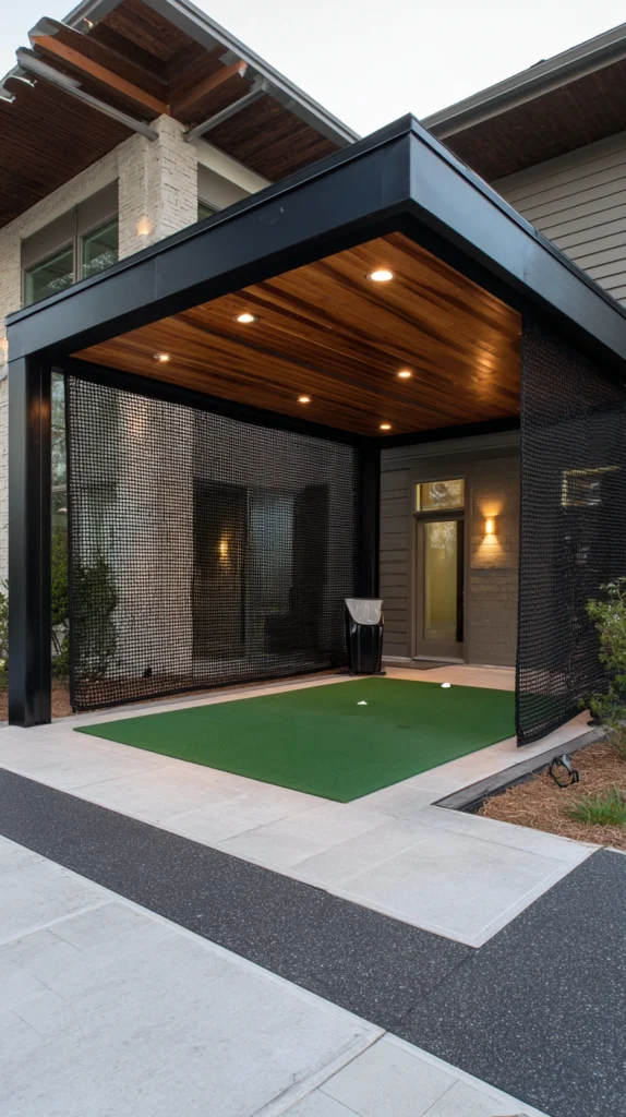 15 Backyard Golf Ideas to Upgrade Your Outdoor Space 9 fd 9 2