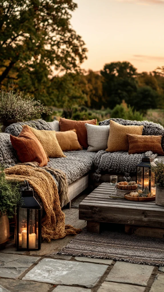 14 Fall Backyard Lounge Corner Ideas 2 gf 2