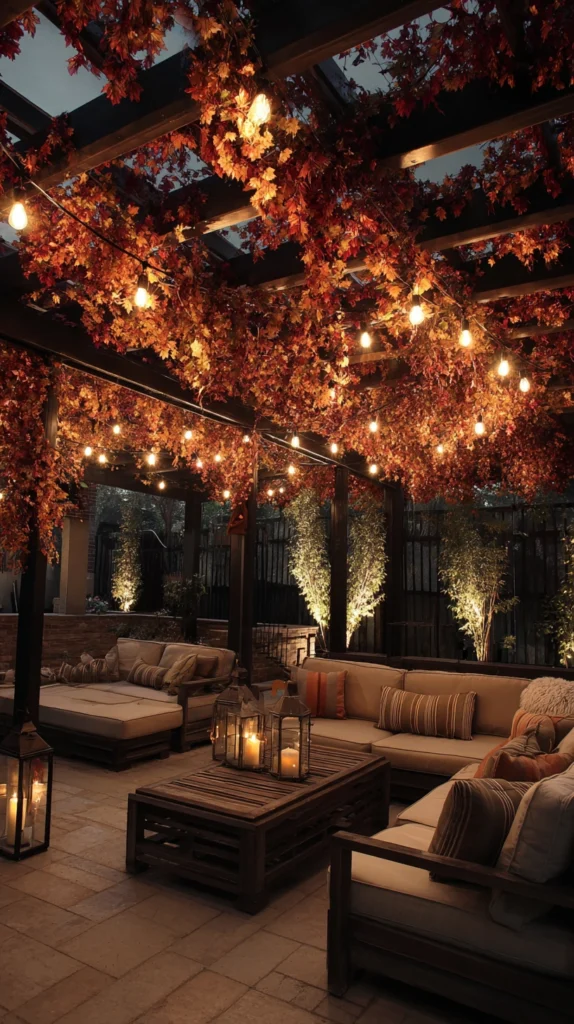 14 Fall Backyard Lounge Corner Ideas 3 gf 3