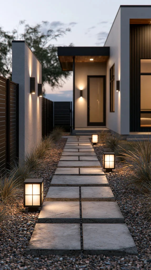14 Backyard Garden Lighting Path Ideas That Glow at Night 11 wd 10