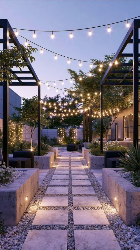 14 Backyard Garden Lighting Path Ideas That Glow at Night 12 wd 11
