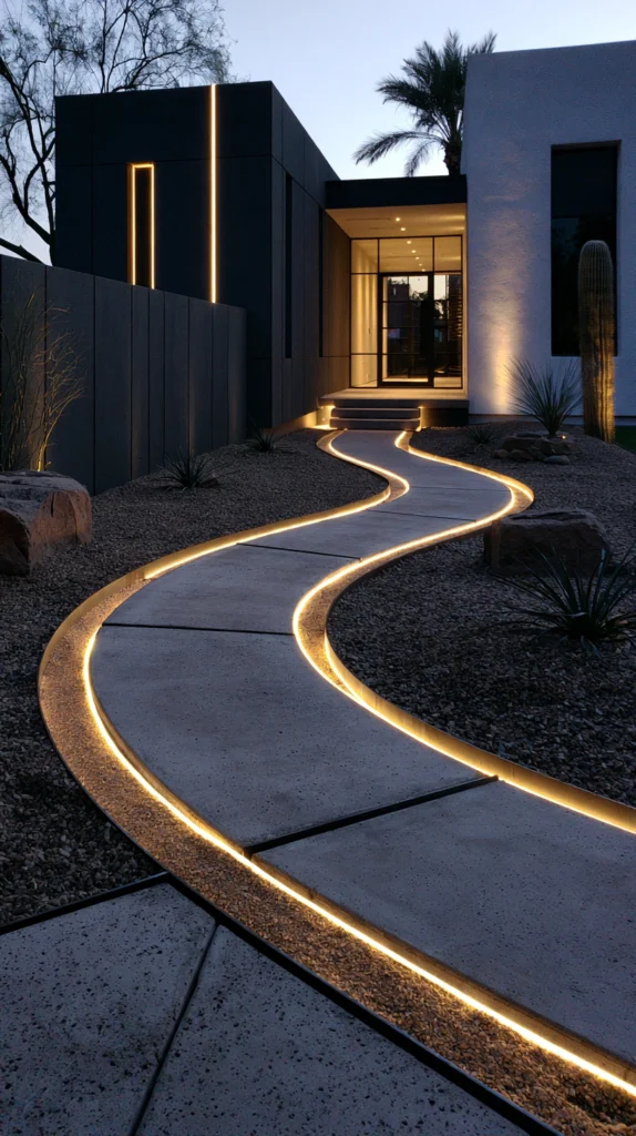 14 Backyard Garden Lighting Path Ideas That Glow at Night 3 wd 2