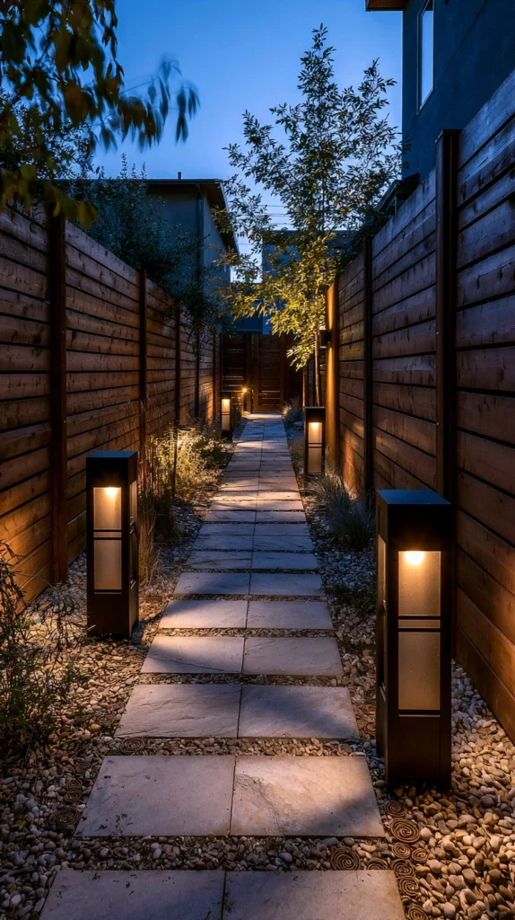 14 Backyard Garden Lighting Path Ideas That Glow at Night 6 wd 5