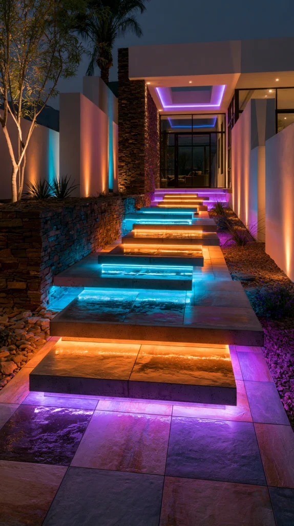 14 Backyard Garden Lighting Path Ideas That Glow at Night 7 wd 6