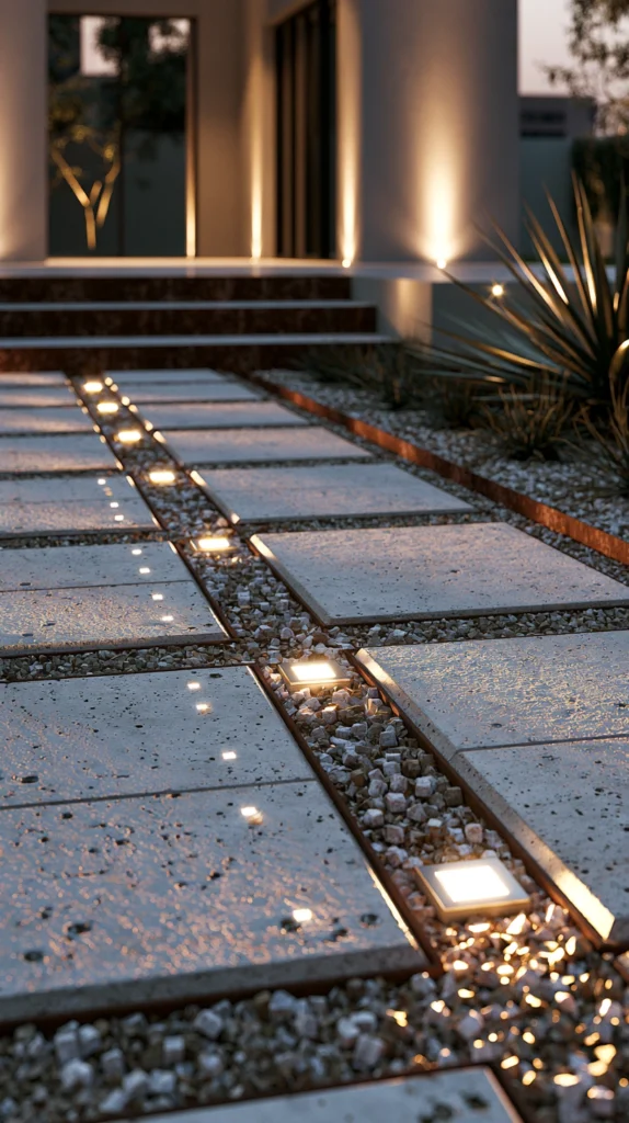 14 Backyard Garden Lighting Path Ideas That Glow at Night 8 wd 7